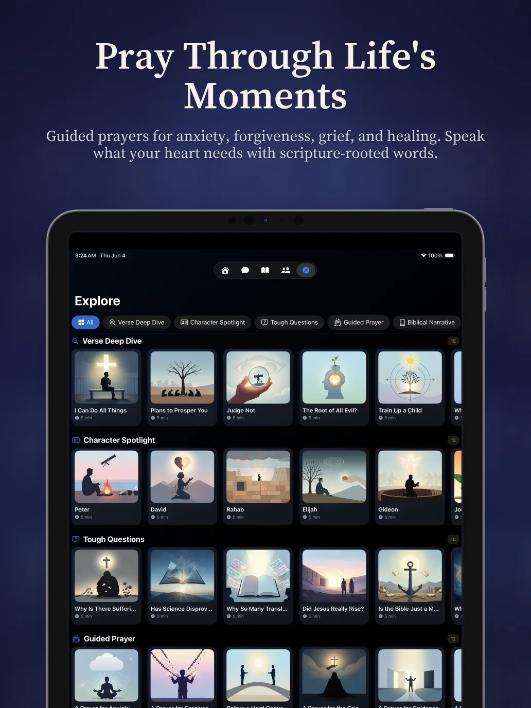 Psalm Pal on iPad: Pray Through Life's Moments