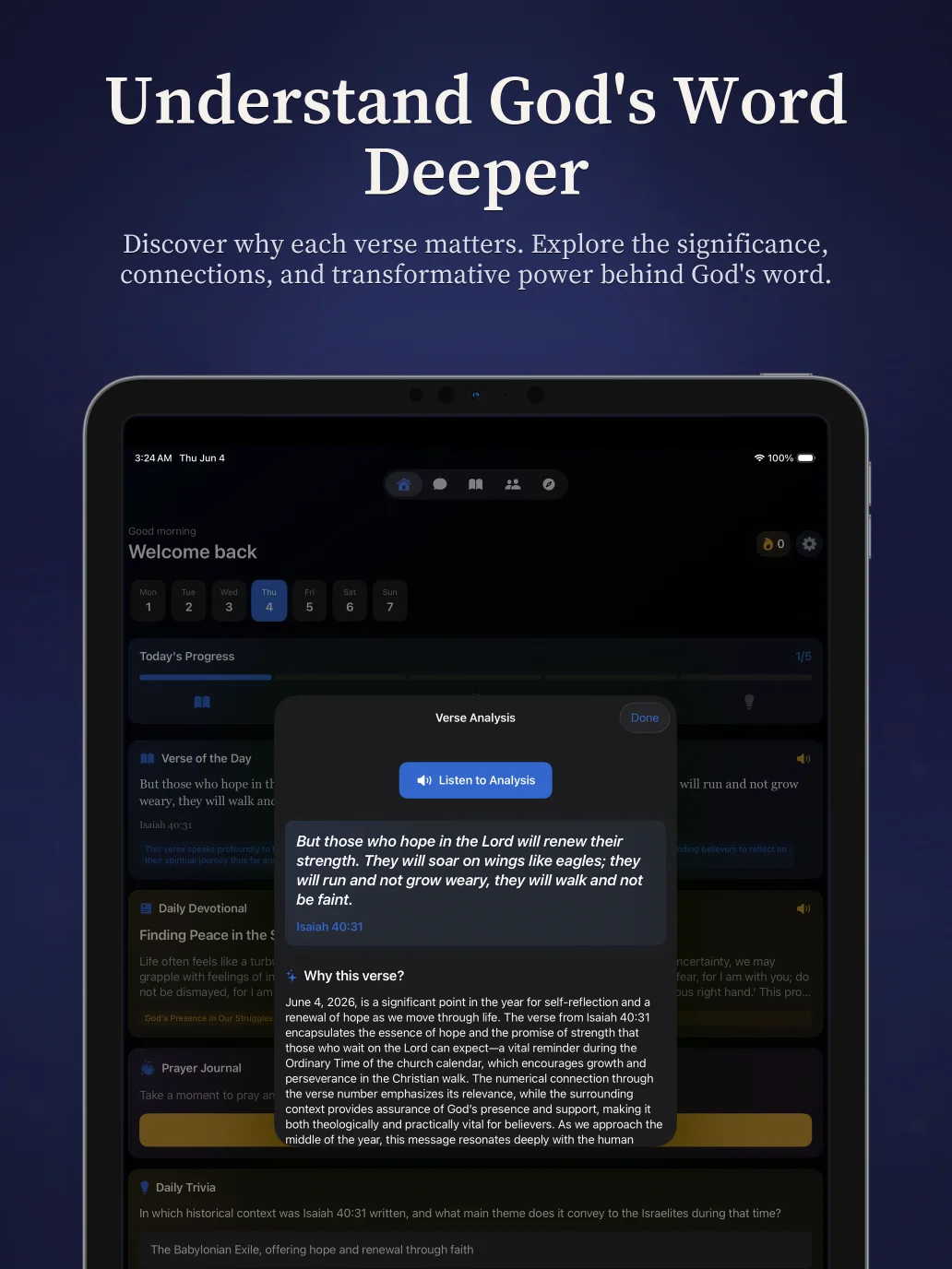 Psalm Pal on iPad: Understand God's Word Deeper